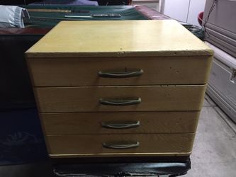 Vintage storage cabinet