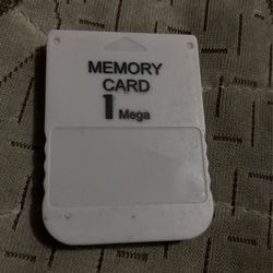 PlayStation 1 Memory Card
