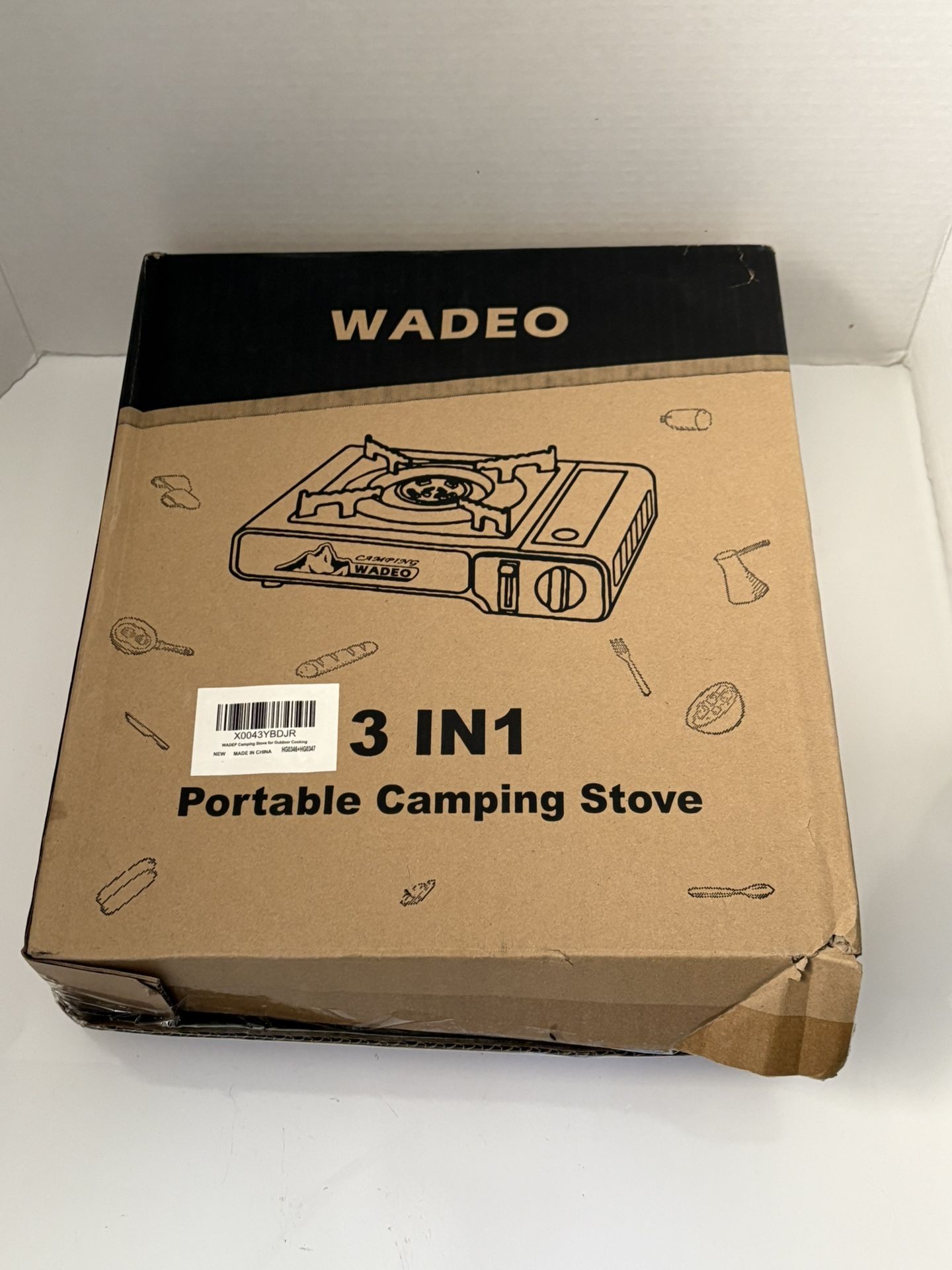 Wadeo 3n1 portable camping stove