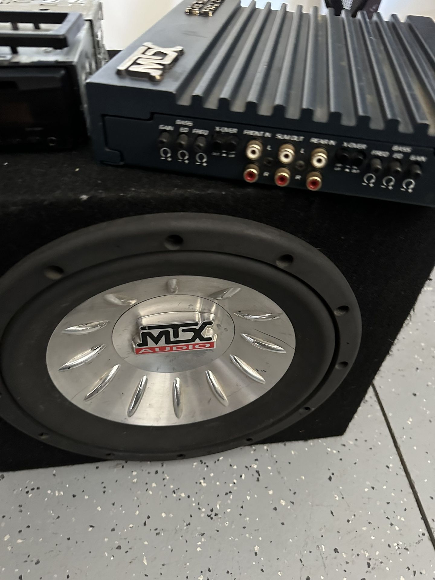 Sub Amp and 10” mtx