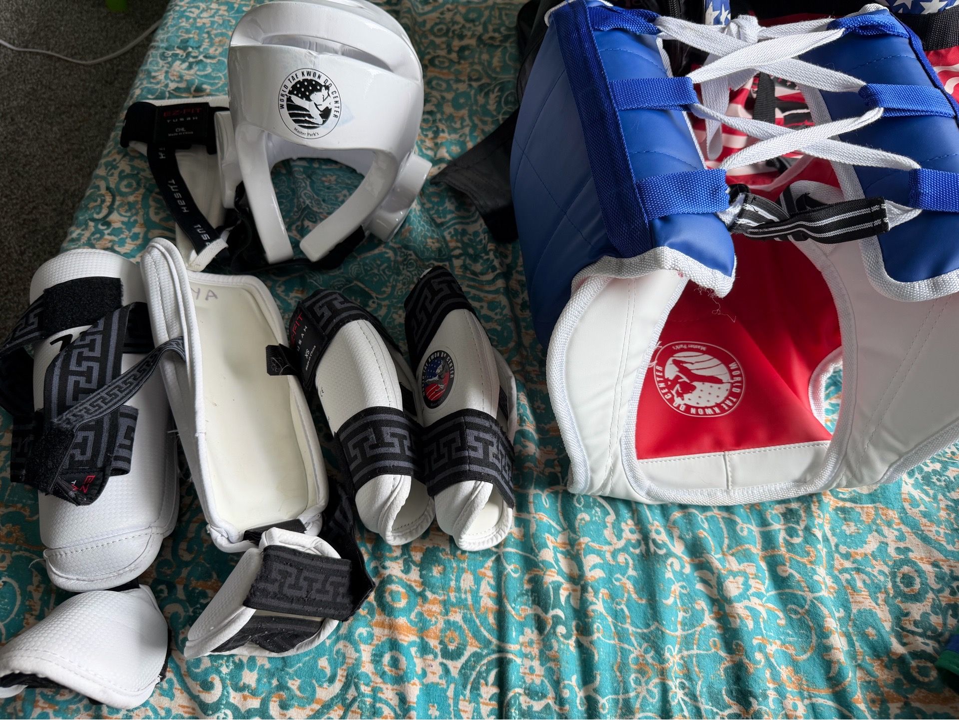 Kids Taekwondo sparring gear