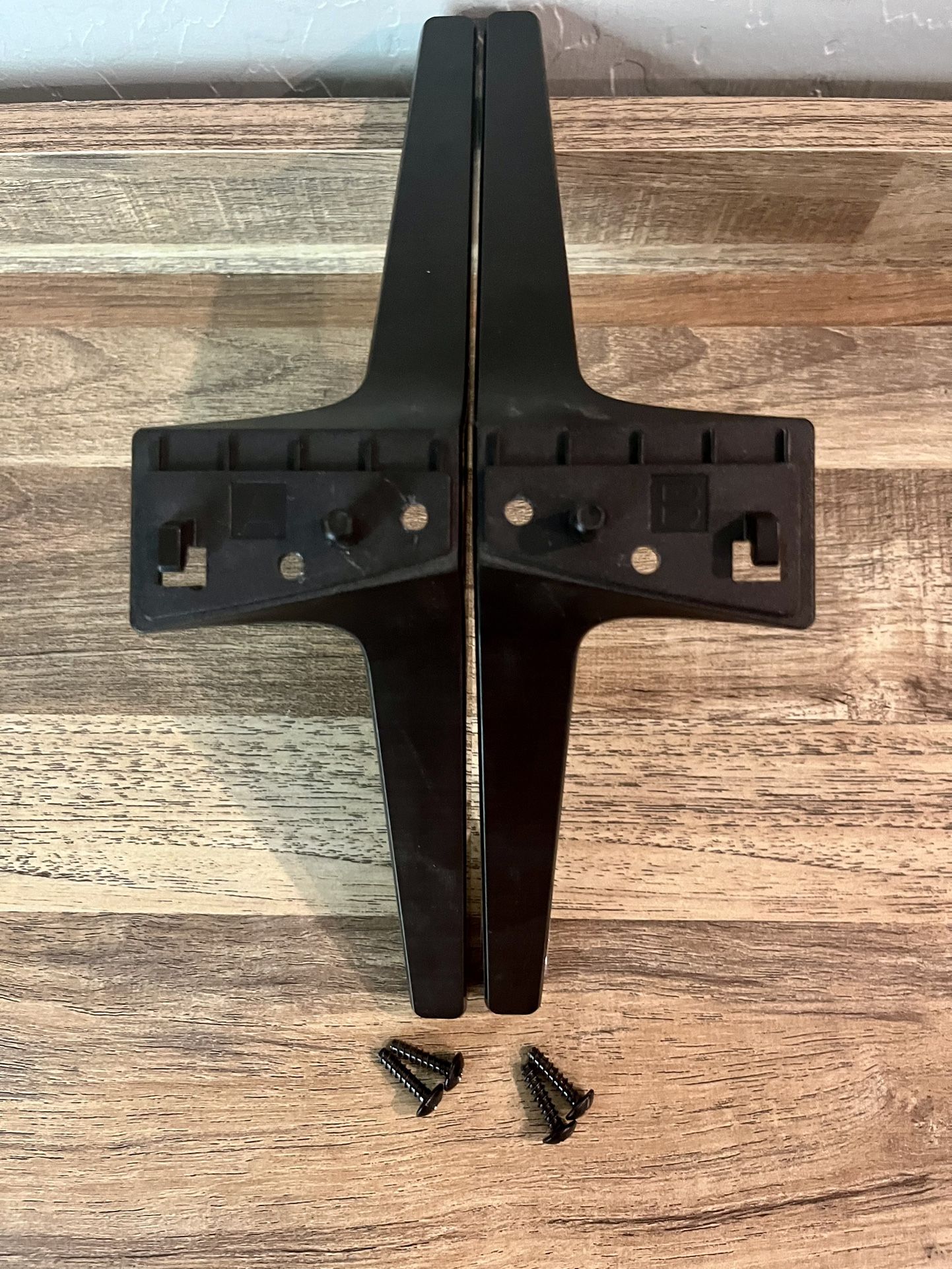 2PCS Universal TV Legs- Black