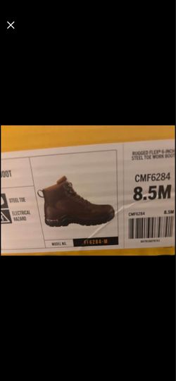 Carhartt Rugged Flex 6” Work Boots Size 8.5