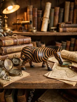 Wooden Zebra