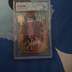 Allen iverson Rookie card