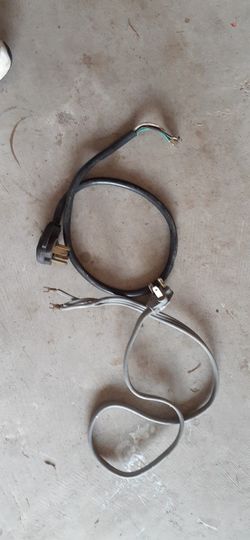 Welder , dryer power cables