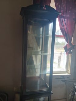 1 Tall China Cabinet And 2 Mid Size