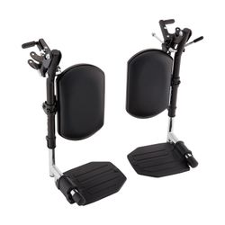 Universal wheelchair legs with leg back rest