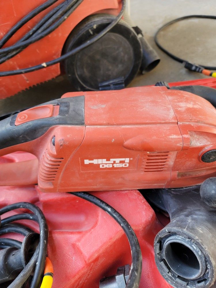 Hilti DG150 Concrete Grinder WITH DPC20 POWER CONVERTER