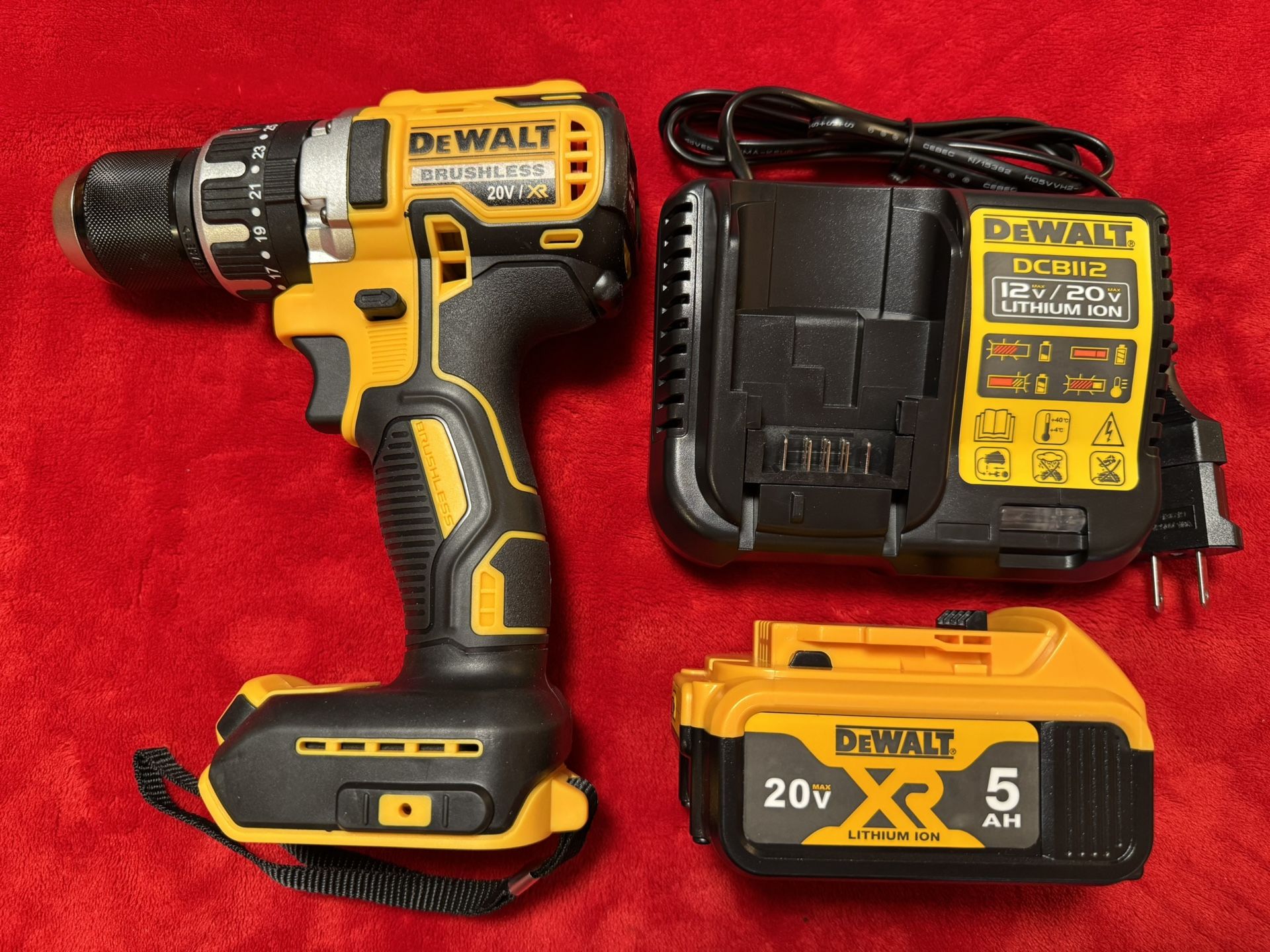 Dewalt DCD796 13mm Brushless Impact Electric Drill Multifunctional Cordless Screwdriver Rechargeable