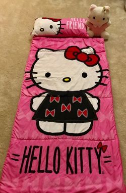 Hello Kitty Sleeping Bag Set