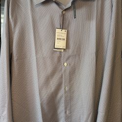 NWT Perry Ellis Men’s Dress Shirt XXL