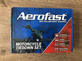 Motorcycle Tiedown Set - New inside box