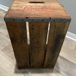 Vintage Pepsi Cola Crate 1950’s 