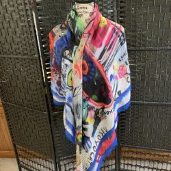 Isabelle Guggenheim Wearable Art Scarf