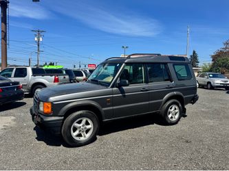 2002 Land Rover Discovery Series II SD – 4x4 SUV  * Mileage: 102,000 (low miles for year) * Title: Clean * Drivetrain: 4x4 * Condition: Runs and drive