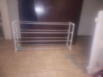 Four Piece Shoe Rack