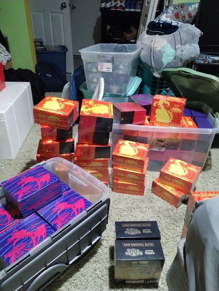 Pokemon Trading Card Sealed Etbs & Tins For Sale!! 🔥🔥