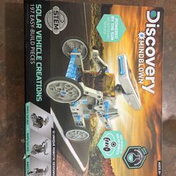 Discovery Mindblown Solar Vehicle Creations STEM Kit