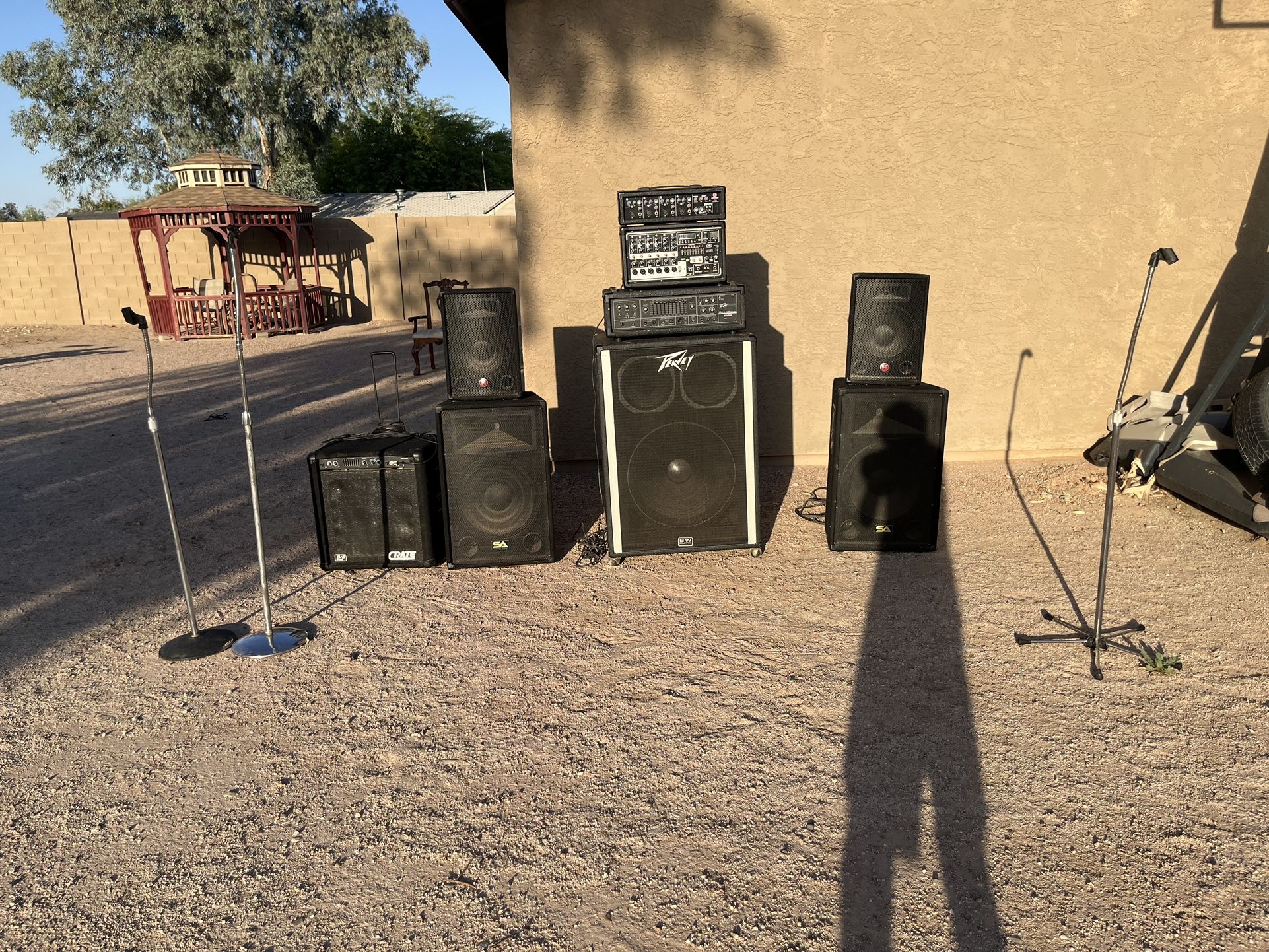 Drum Set And Speaker