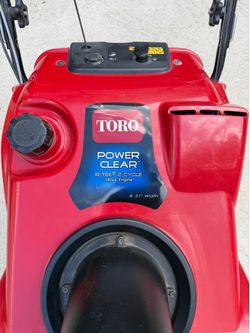 Toro Power Clear Snowblower