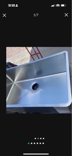32x18x9 UNDERMOUNT SINGLE TUB STAINLESS KITCHEN SINK NE
