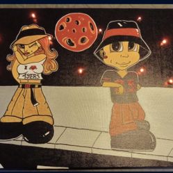 16x20 Canvas Sharpie Art -Turlock 