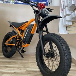 Brand New BIGNiU 20” Fat Tire Electric Bike 40MPH Ebike! Christmas Financing Deal! $10 To $100 Down Payment 