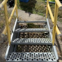 Metal Outdoor Stair Industrial 
