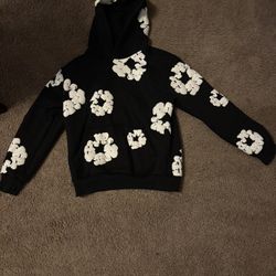 Denim Tear Hoodie Black 