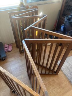 2 Wooden Gates