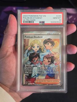 PSA 10 Paldean students full art