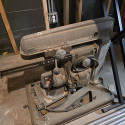 Vintage Delta Milwaukee Multiplex Radial Arm Saw