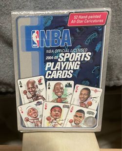 Nba 2004-05 Sports Playing Cards Brand New Factory Sealed