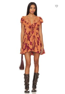 Women’s Free People Tilly Printed Tunic Dress