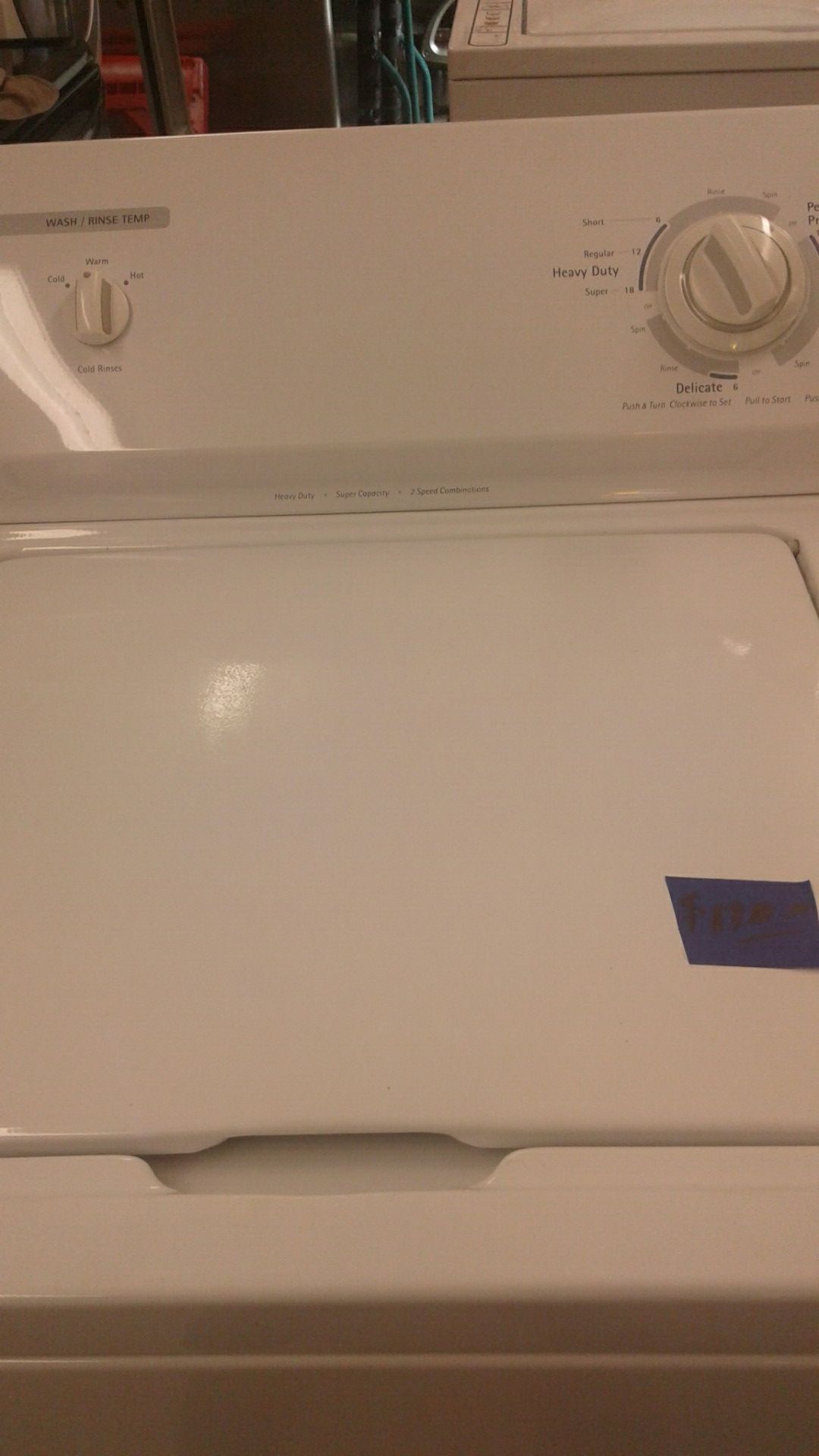 Kenmore washer