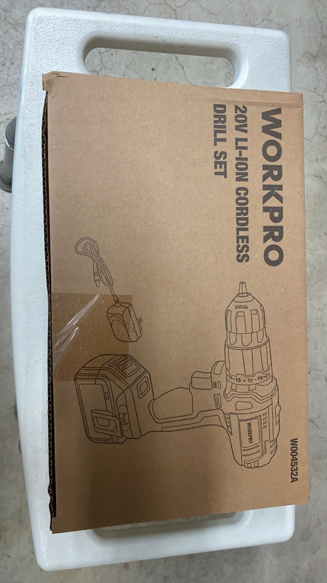 WORKPRO Pink Cordless 20V Lithiumion Drill Driver Set for Sale in City