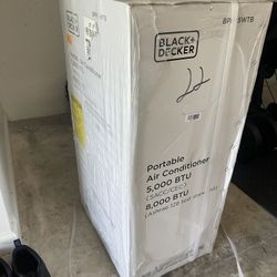 black and decker 5000 btu portable ac $200 