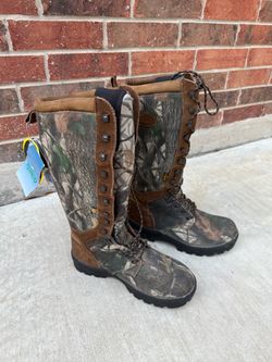 RedHead Camo Snake Boots with Tags