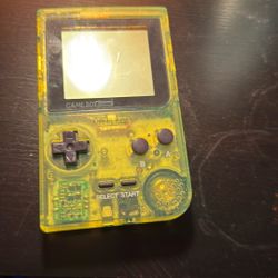 Gameboy Pocket With Game Tetris