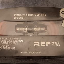 New CT Sounds 0 Gauge Amplifier Kit