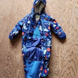 3-6m Boden Snow Bunting Suit