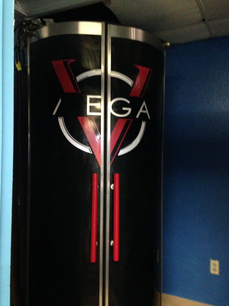 Vega Design  Stand -up Tanning Booth  