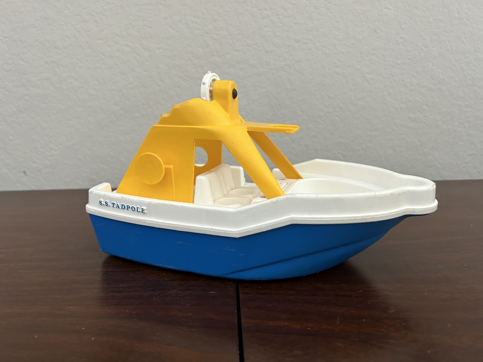 Vintage Little People SS Tadpole Fishing Boat