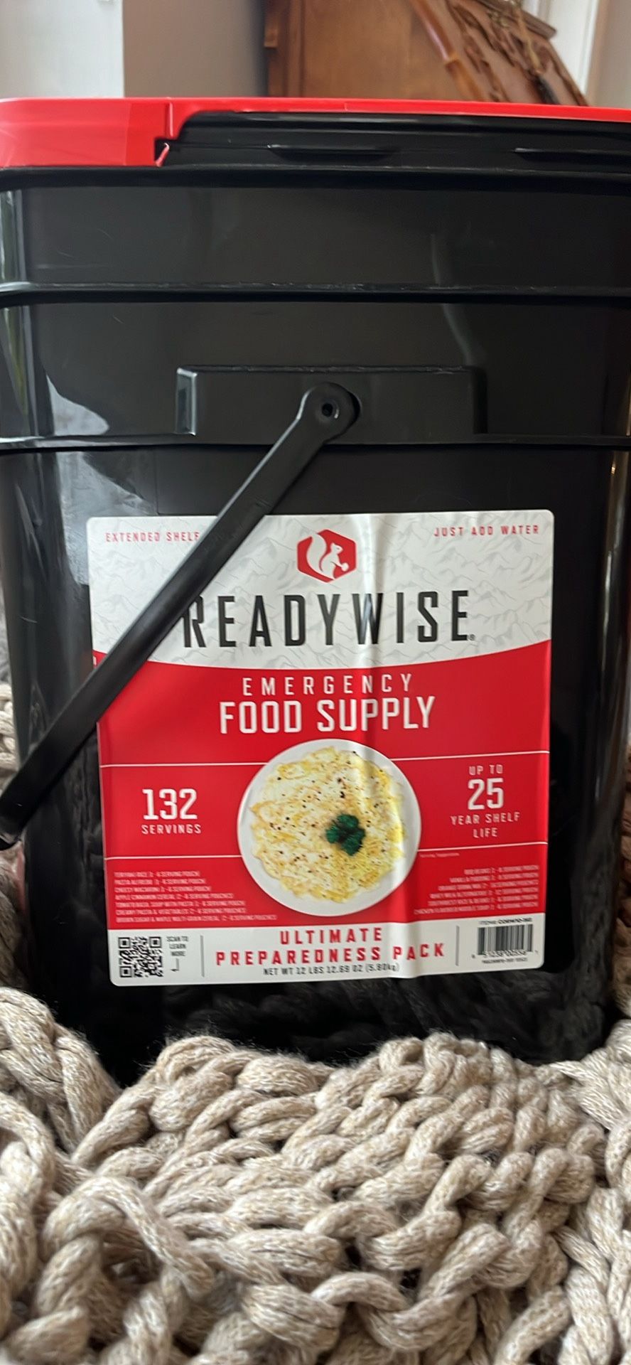 Ready wise emergency food kit never opened