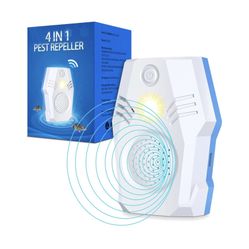 Brand New Ultrasonic Squirrel Repellent Mouse Rodent Repellent for Attic Electronic Mice Repeller Plug in, Rat Repeller, Repel Rodents, Squirrels, Mic