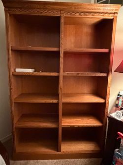 Double Column Bookcase