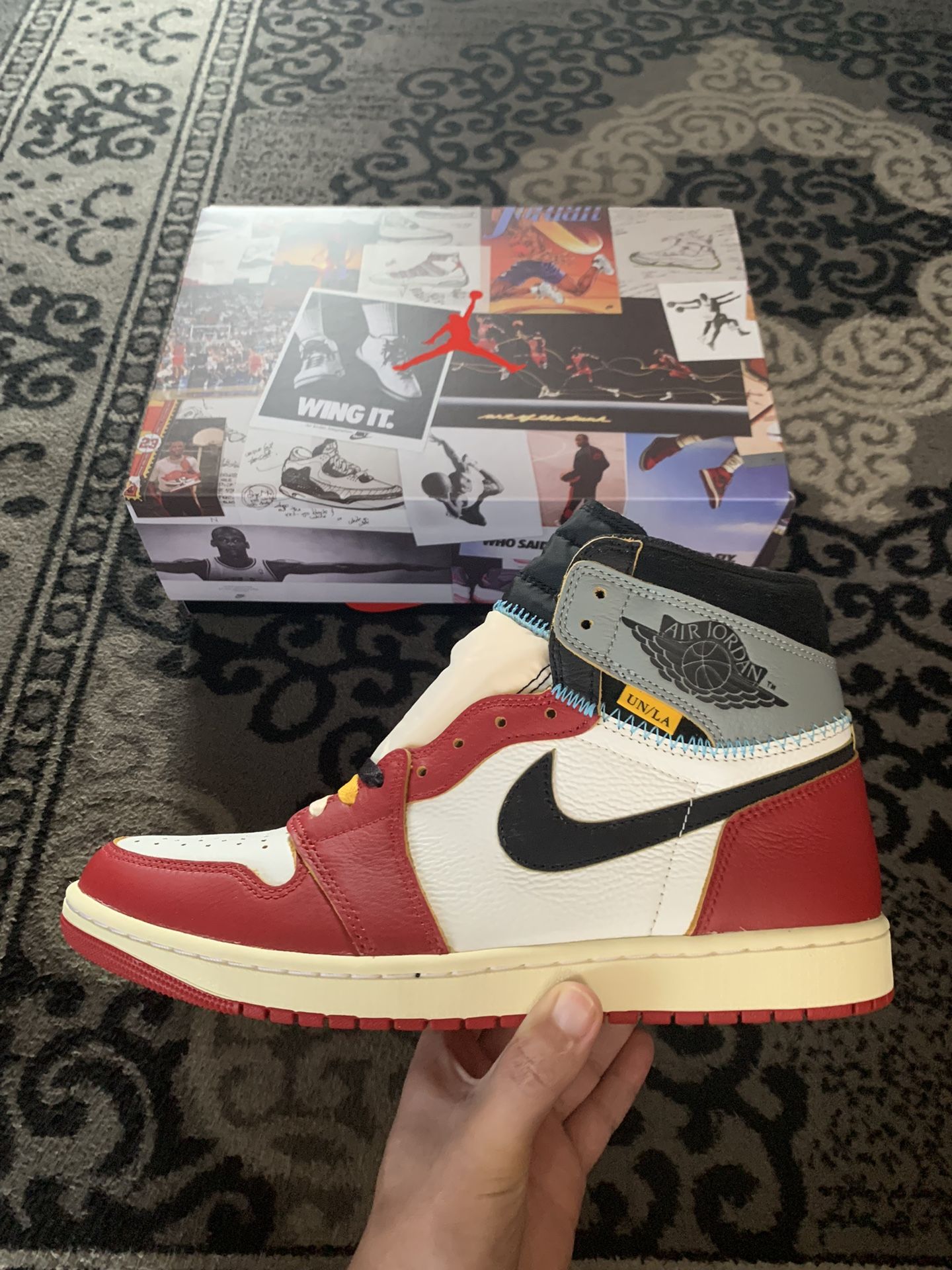 Jordan 1 Union Chicago Shadow 12