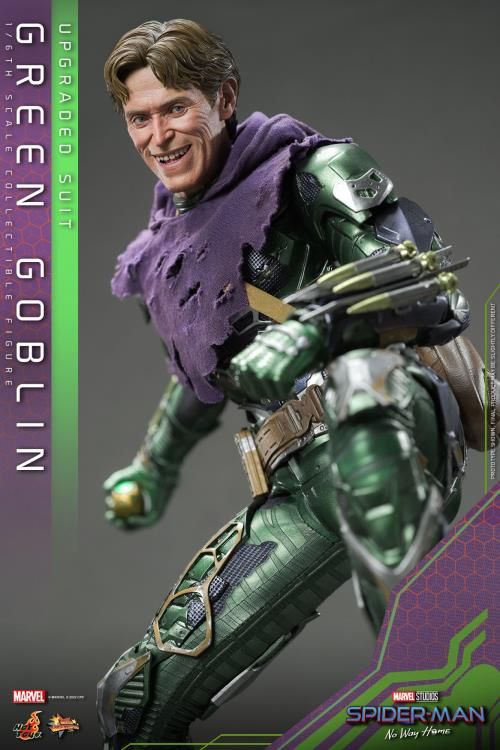Hot Toys 1/6 Green Goblin (Upgraded Suit) Spider-Man No Way Home MMS674 & CUSTOM