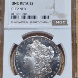 1883 - CC , Morgan Silver Dollar 